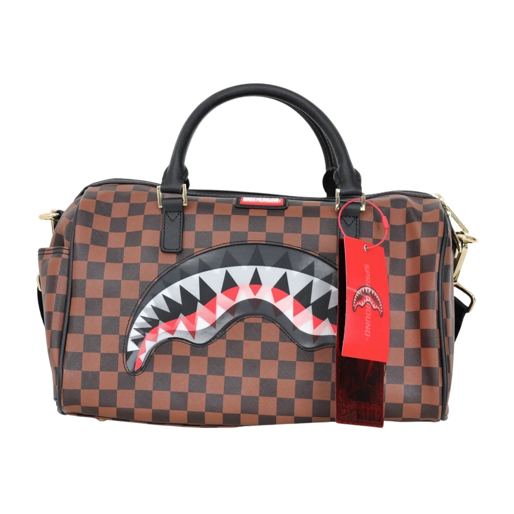 Braune Handtasche Chomp Lenticular Stil