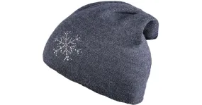 Damen-Winter-Sherpa-Mütze DAISY dunkelgrau UNI