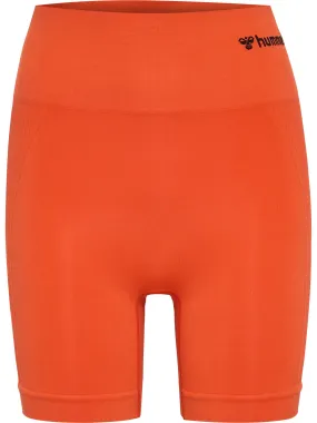 hummel hmlTIF SEAMLESS SHORTS Funktionsshorts Damen TANGERINE TANGO im Online Shop von kaufen