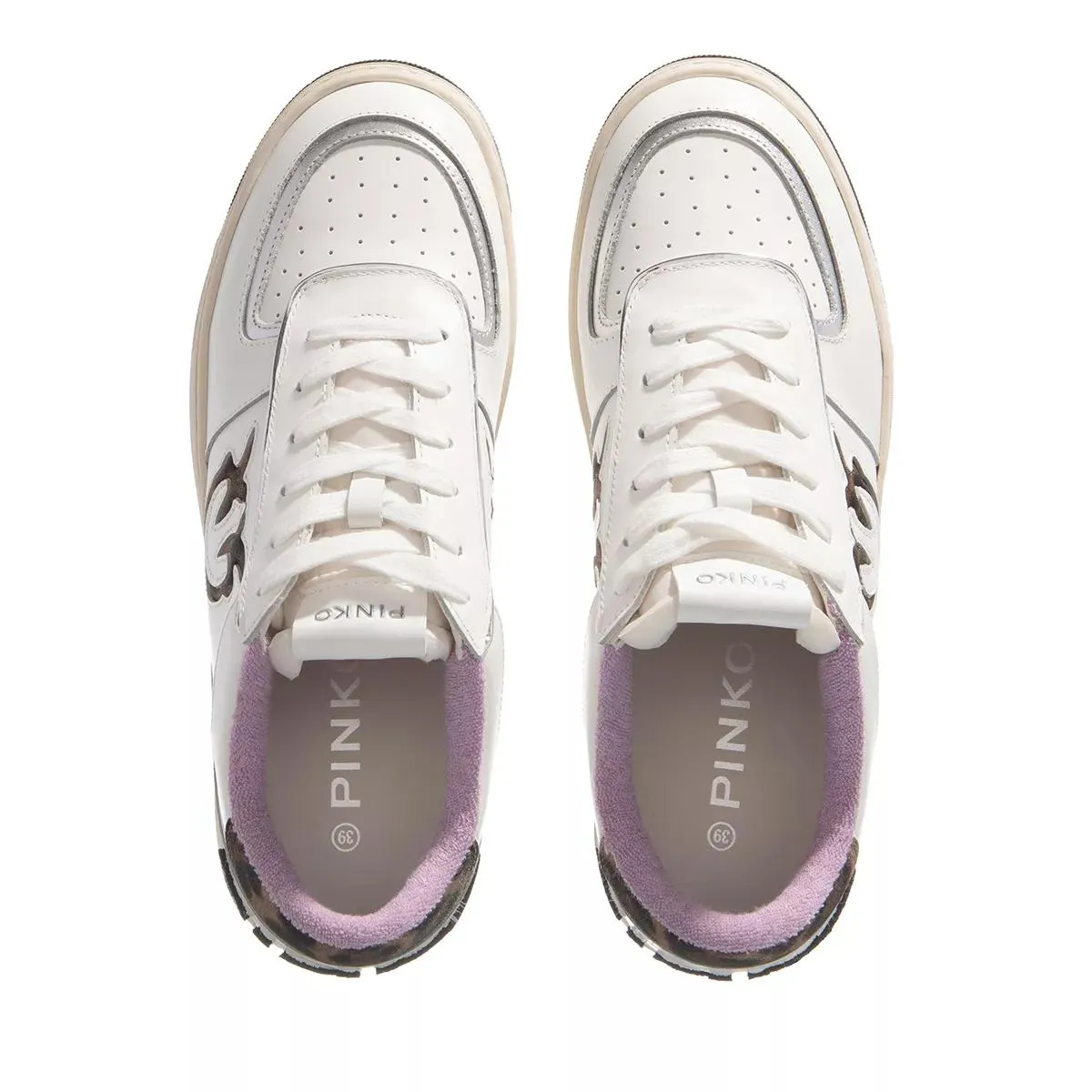   Pinko  Bondy Sneaker  Mult.Bianco/Beige  Low-Top Sneaker 